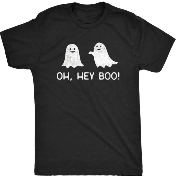 Tops - Black Graphic Tee - Oh, Hey Boo!